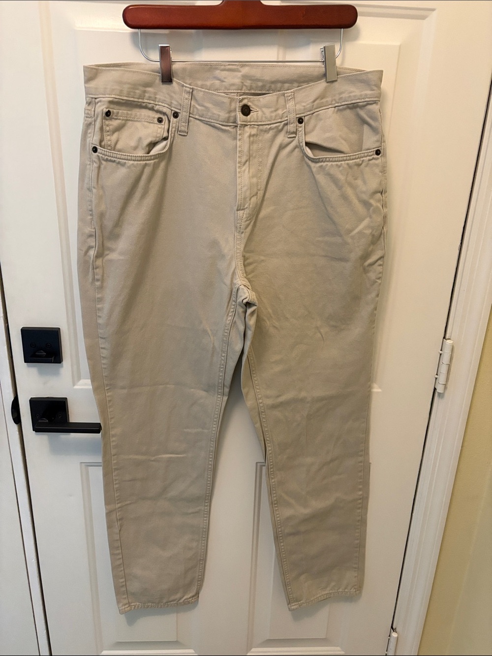 Old Navy Slim Men's Jeans in Beige 36x32